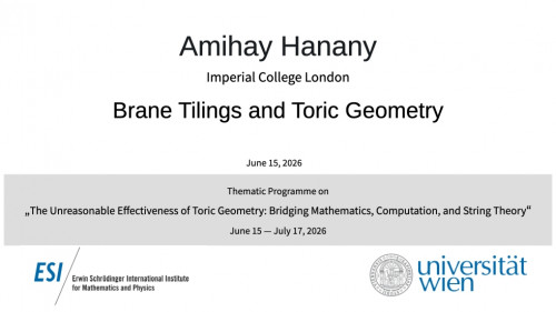 Preview of Amihay Hanany - Brane Tilings and Toric Geometry