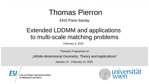 Preview of Thomas Pierron - Extended LDDMM and applications to multi-scale matching problems