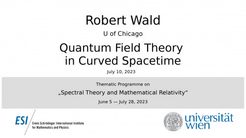 Preview of Robert Wald - Quantum Field Theory in Curved Spacetime