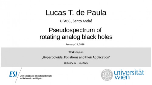 Preview of Lucas T. de Paula - Pseudospectrum of rotating analog black holes