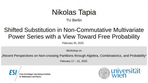 Preview of Nikolas Tapia - Shifted Substitution in Non-Commutative Multivariate Power Series with a View Toward Free Probability