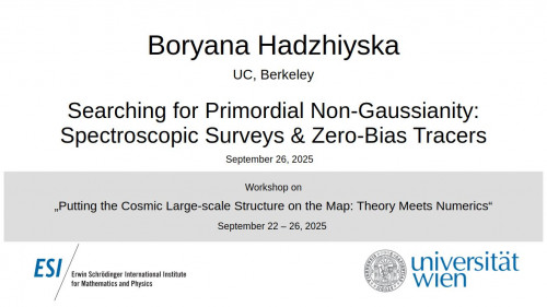 Preview of Boryana Hadzhiyska - Searching for Primordial Non-Gaussianity: Spectroscopic Surveys & Zero-Bias Tracers