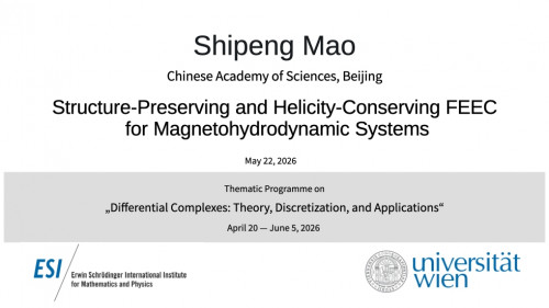 Preview of Shipeng Mao - Structure-Preserving and Helicity-Conserving FEEC For Magnetohydrodynamic Systems