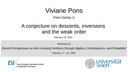 Preview of Viviane Pons - A conjecture on descents, inversions and the weak order