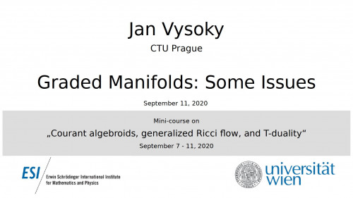Preview of Jan Vysoky - Graded Manifolds: Some Issues
