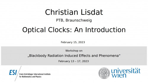 Preview of Christian Lisdat - Optical Clocks: An Introduction