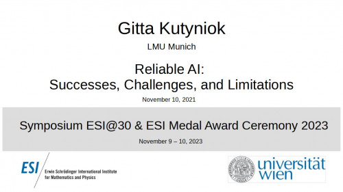 Preview of Gitta Kutyniok - Reliable AI: Successes, Challenges, and Limitations