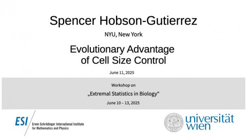 Preview of Spencer Hobson-Gutierrez - Evolutionary Advantage of Cell Size Control