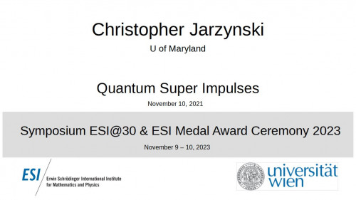 Preview of Christopher Jarzynski - Quantum Super Impulses