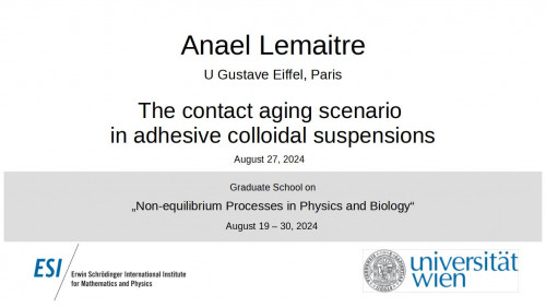 Preview of Anael Lemaitre - The potential energy landscape perspective on plasticity and flow II: from solids to liquids