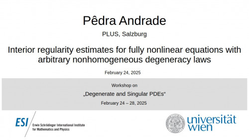 Preview of Pêdra Andrade - Interior regularity estimates for fully nonlinear equations with arbitrary nonhomogeneous degeneracy laws