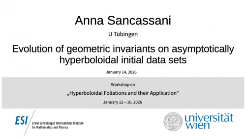 Preview of Anna Sancassani -Evolution of geometric invariants on asymptotically hyperboloidal initial data sets