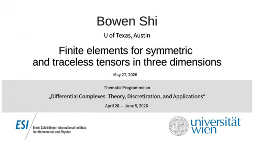 Preview of Bowen Shi - Finite elements for symmetric and traceless tensors in three dimensions