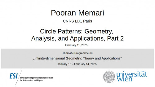 Preview of Pooran Memari - Circle Patterns Geometry, Analysis, and Applications, Part 2