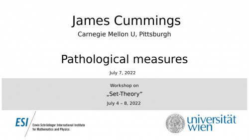 Preview of James Cummings - Pathological measures