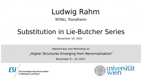 Preview of Ludwig Rahm - Substitution in Lie-Butcher Series