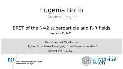 Preview of Eugenia Boffo - BRST of the N=2 superparticle and R-R fields