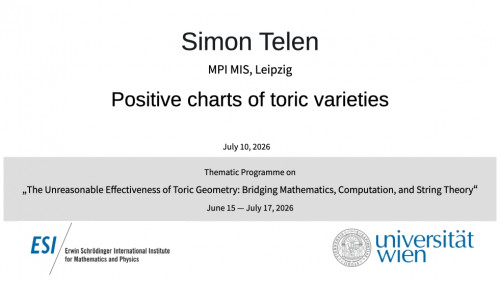 Preview of Simon Telen - Positive charts of toric varieties