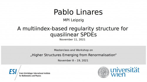Preview of Pablo Linares - A multiindex-based regularity structure for quasilinear SPDEs