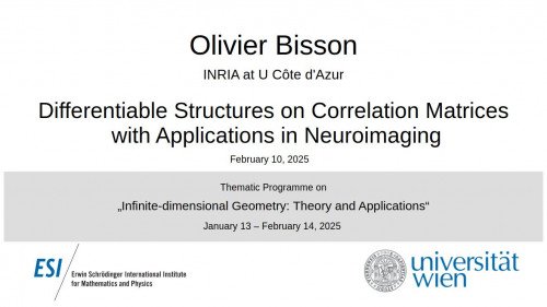 Preview of Olivier Bisson - Differentiable Structures on Correlation Matrices with Applications in Neuroimaging