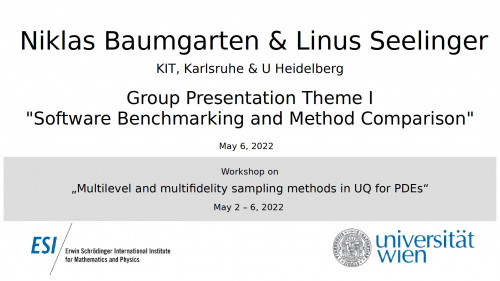Preview of Niklas Baumgarten & Linus Seelinger - Group Presentation: Theme I "Software Benchmarking and Method Comparison"