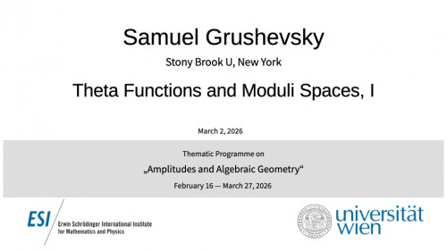 Preview of Samuel Grushevsky - Theta Functions and Moduli Spaces, I