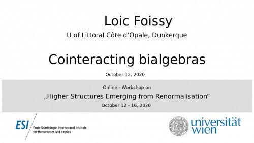 Preview of Loic Foissy - Cointeracting bialgebras