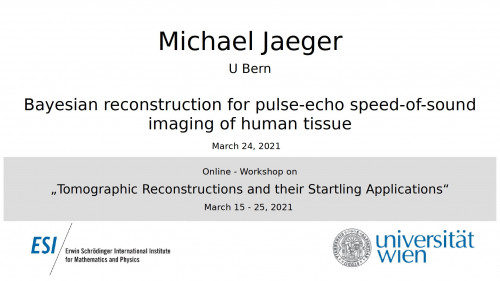 Preview of Bayesian reconstruction for pulse-echo speed-of-sound imaging of human tissue