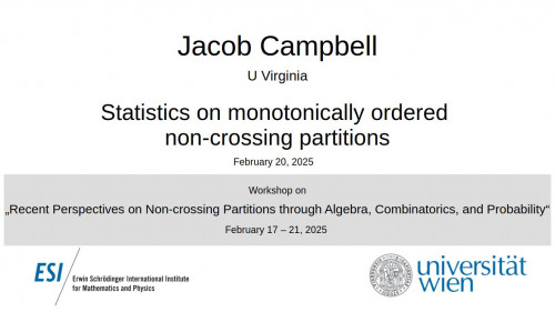 Preview of Jacob Campbell - Statistics on monotonically ordered non-crossing partitions