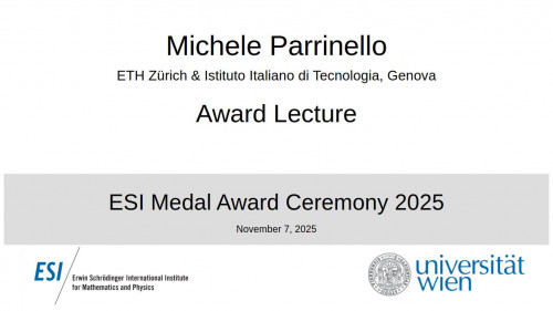 Preview of Michele Parrinello - Award Lecture