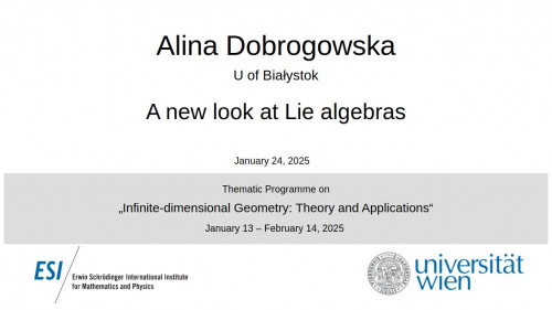 Preview of Alina Dobrogowska - A new look at Lie algebras