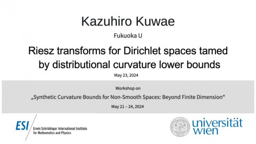 Preview of Kazuhiro Kuwae - Riesz transforms for Dirichlet spaces tamed by distributional curvature lower bounds