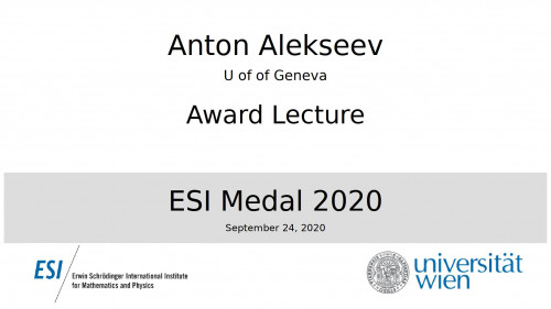 Preview of ESI Medal 2020 - Anton Alekseev