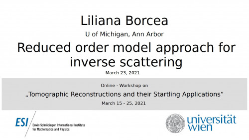 Preview of Reduced order model approach for inverse scattering