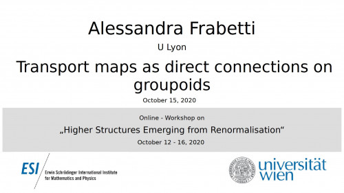 Preview of Alessandra Frabetti - Transport maps as direct connections on groupoids