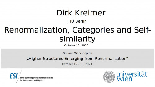 Preview of Dirk Kreimer - Renormalization, Categories and Self-similarity