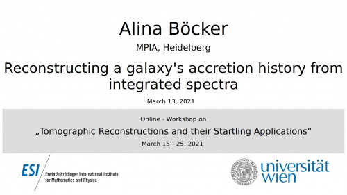 Preview of Reconstructing a galaxy's accretion history from integrated spectra