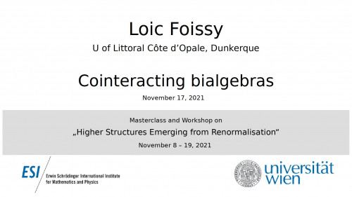 Preview of Loic Foissy - Cointeracting bialgebras