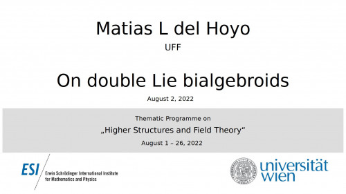 Preview of Matias L del Hoyo - On double Lie bialgebroids