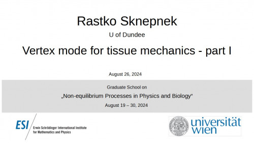 Preview of Rastko Sknepnek - Vertex mode for tissue mechanics - part I