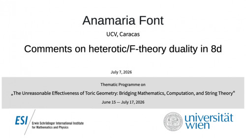 Preview of Anamaria Font - Comments on heterotic/F-theory duality in 8d