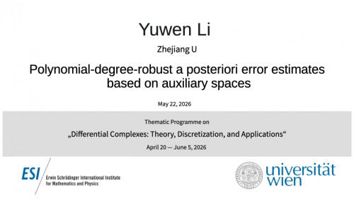 Preview of Yuwen Li - Polynomial-degree-robust a posteriori error estimates based on auxiliary spaces