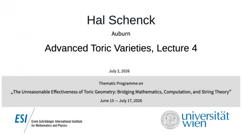 Preview of Hal Schenck - Advanced Toric Varieties IV--Singularities and the Minimal Model Program, extremal rays and effect of contracting.