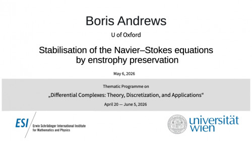 Preview of Boris Andrews - Stabilisation of the Navier⁠–Stokes equations by enstrophy preservation