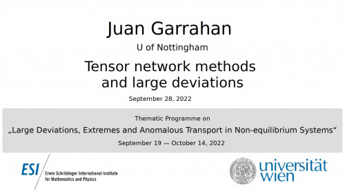 Preview of Juan Garrahan - Tensor network methods and large deviations