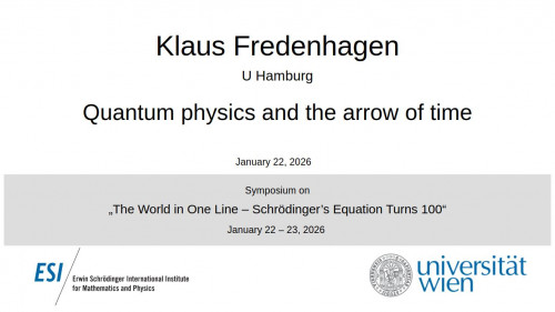 Preview of Klaus Fredenhagen - Quantum physics and the arrow of time