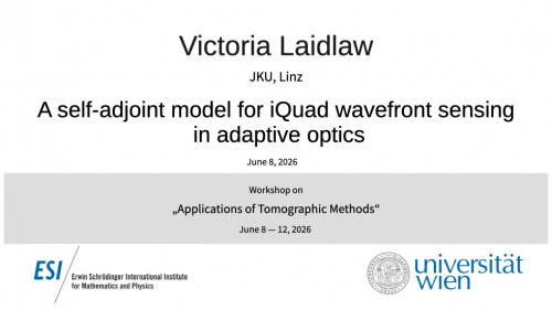 Preview of Victoria Laidlaw - A self-adjoint model for iQuad wavefront sensing in adaptive optics