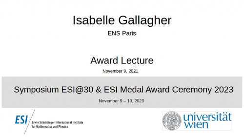 Preview of Isabelle Gallagher - Award Lecture