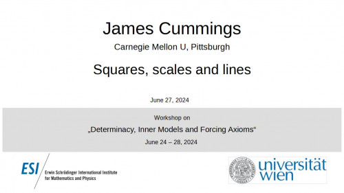 Preview of James Cummings - Squares, scales and lines