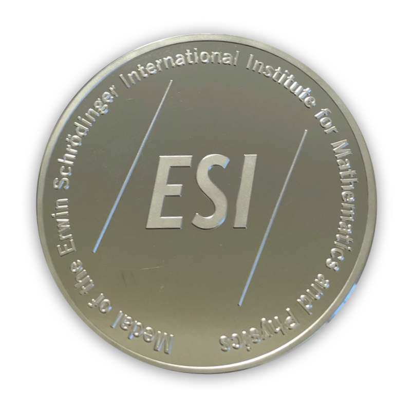 Back view of the ESI medal